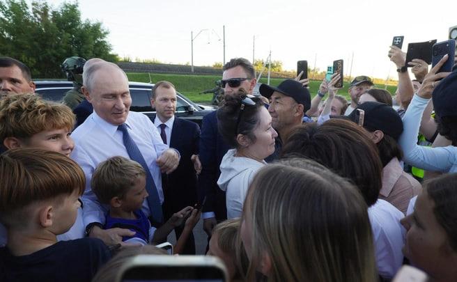 Фото Путину исполнилось 74 года 7 октября — кадры президента во время визитов в Новосибирск 9